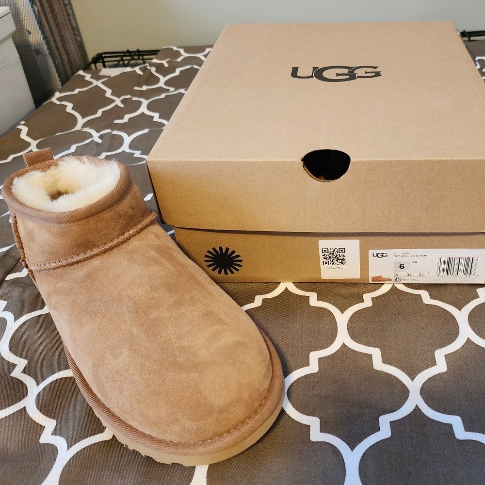 UGG Classic Ultra Mini 'Chestnut'  1116109-CHE